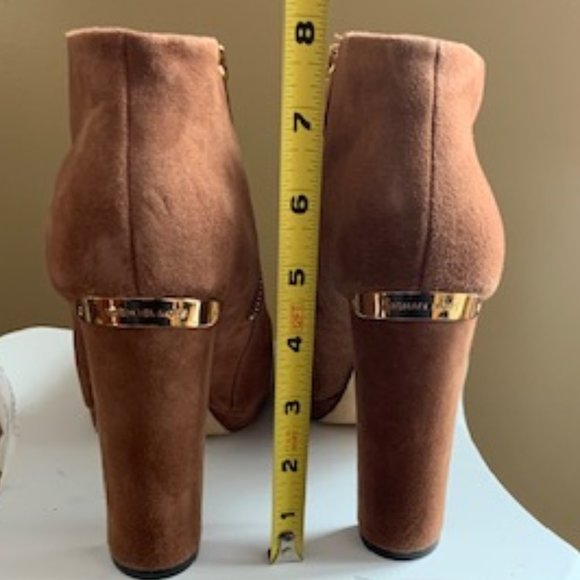 Michael Kors Suede Ankle Boots - Picture 9 of 9
